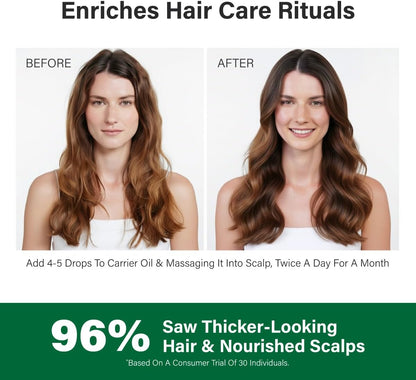 KUKKA Rosemary Essential Oil - 4 Fl Oz - Versatile Use for Hair, Skin, Diffusers, Aromatherapy, and Soap Making