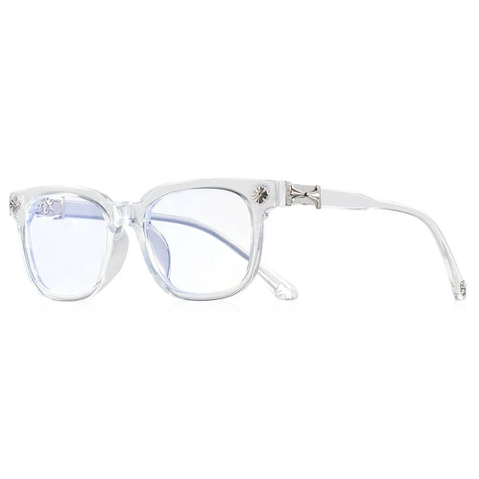 2Pcs Classic Square anti Blue Light Glasses Reading Books Vintage Glasses Women and Men Prescription Glasses Computer Eyeglasses