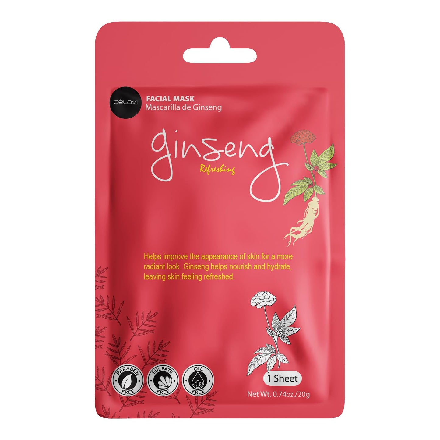 Essence Facial Sheet Mask Set - 12 Pack (Assorted, 2 of Each) - Korean Skincare for Moisturizing